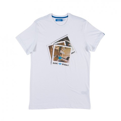 T-shirt GIRL Blanc pour 29