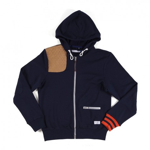 Veste ZIP THROUGH HOODY Navy pour 129