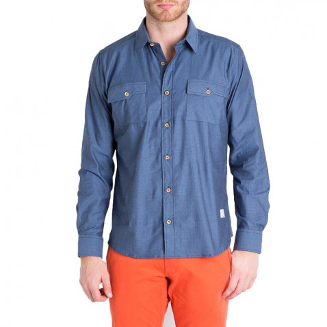 Chemise BY THE SEA Bleu Marine pour 99