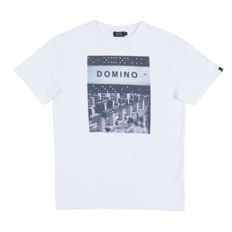 T-shirt DOMINO Blanc pour 35