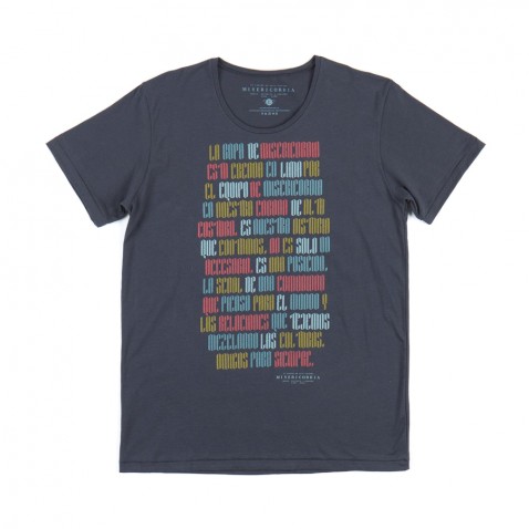 T-shirt QUERIDO EQUIPO Gris pour 49