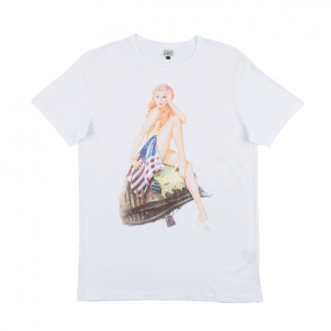 T-shirt NAM GIRL JERSEY White pour 45