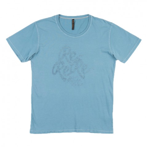 T-shirt ORGANIS ROUNDNECK Blue pour 39