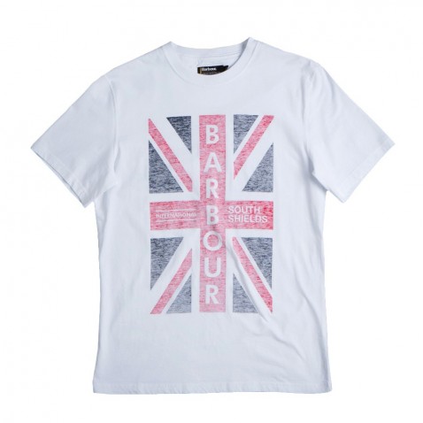 T-shirt UNION JACK White pour 49