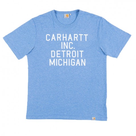 T-shirt CARHARTT INC Blue pour 35