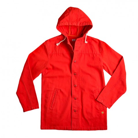 Parka PECHEUR POMPOM Rouge pour 145