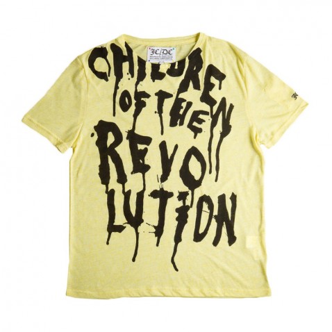 T-shirt REVOLUTION Jaune pour 95