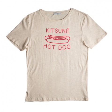 T-shirt HOT DOG Gris pour 60