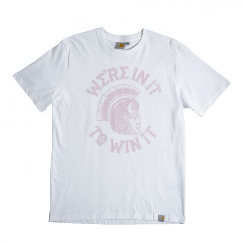 T-shirt WIN IT Blanc pour 35