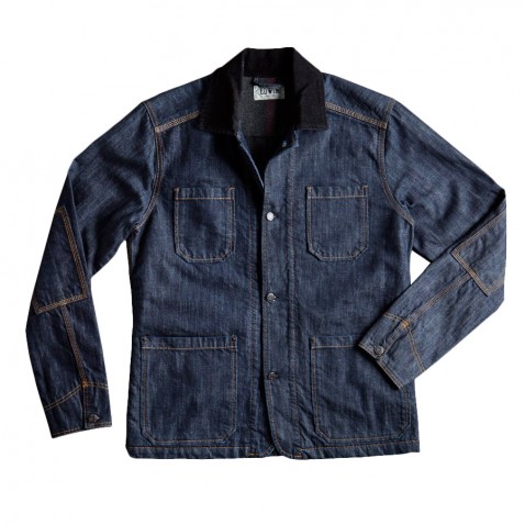 Veste LUMBER WORK DECK DENIM 10 OZ Bleue pour 160