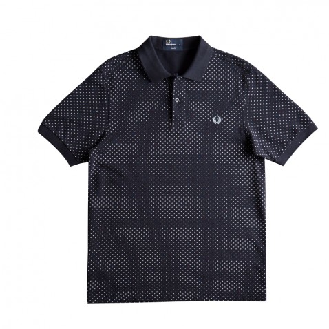 Polo TIPPED DOT SHIRT Bleu Marine pour 99