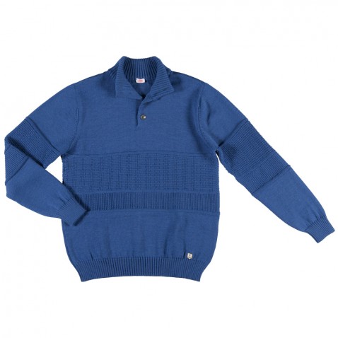 Pull CAMIONNEUR HERITAGE Bleu pour 139