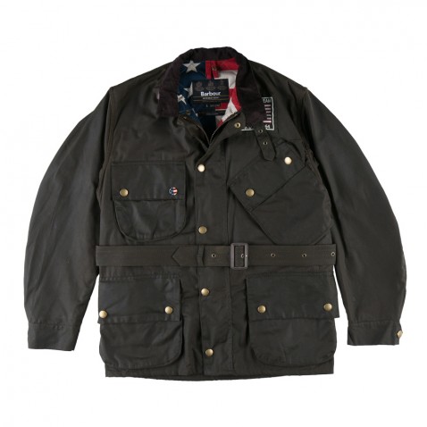 Veste NEW BAKER STEVE McQUEEN Olive pour 515