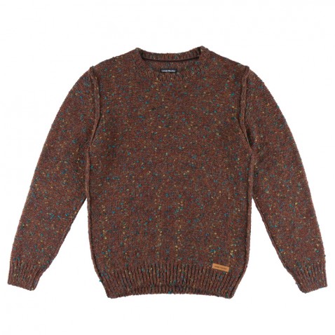 Pull CREWNECK TASIO PRESUNTUOSO Marron pour 109