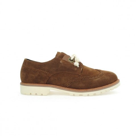 Chaussures BLOC DERBY Cognac pour 89