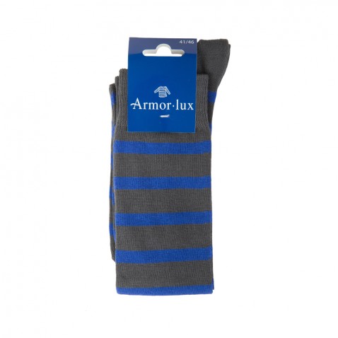 Chaussettes CLASSIC Graphite / Bleu pour 12