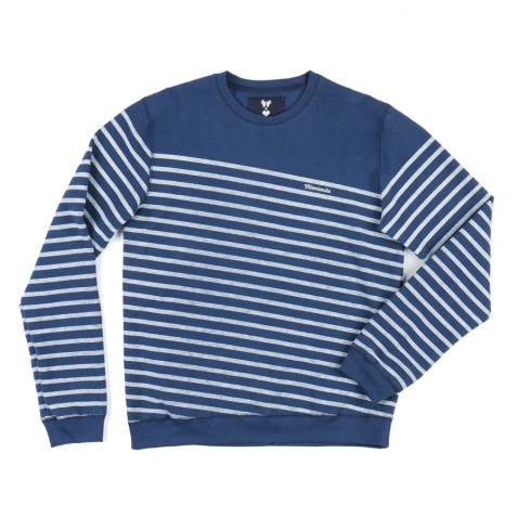 Sweat MARINA CREW NECK Bleu Royal pour 125