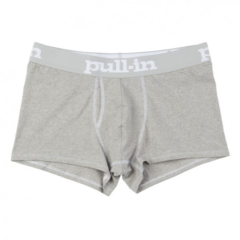 Boxer SHORTY COTON LOGOCHINE Gris pour 25