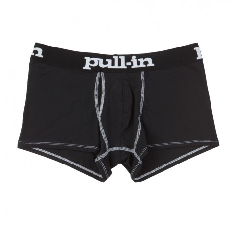 Boxer SHORTY COTON LOGOBLACK Noir pour 25