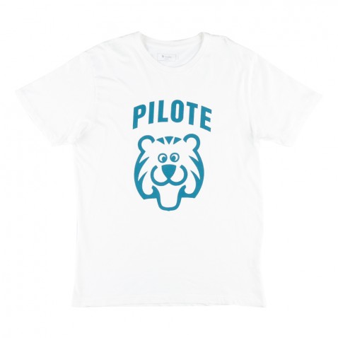 T-shirt ANATOLE PILOTE Blanc pour 35