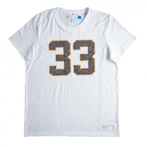 T-shirt NUMBER GRAPHIC Blanc pour 35