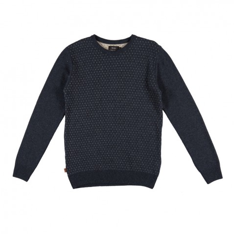 Pull BORNES Bleu Marine pour 115