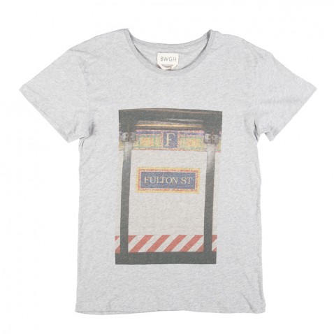 T-shirt FULTON STREET Gris pour 45