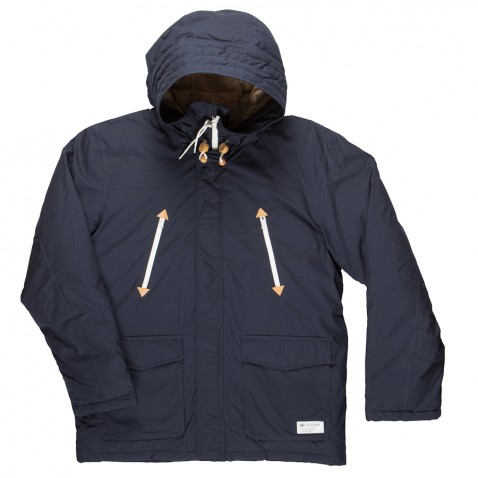 Veste LONG DOWN Bleu Marine pour 229